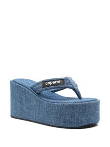 Coperni Sandalen met sleehak - Blauw