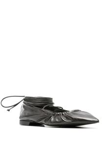 Bimba y Lola Ballerina's met puntige neus - Zwart