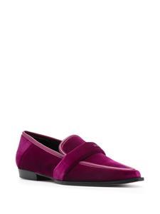 Nubikk Delphine velvet loafers - Paars