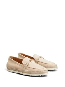 Tod's Gomma Pesante leren loafers - Beige