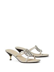 Tory Burch Miller sandalen met kitten hak (55 mm) - Beige