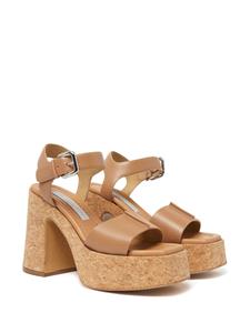Stella McCartney Skyla Buckled 110mm platform sandals - Bruin