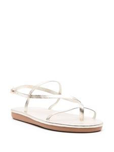 Ancient Greek Sandals Alethea flat leather sandals - Goud