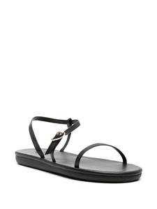 Ancient Greek Sandals Niove flat leather sandals - Zwart