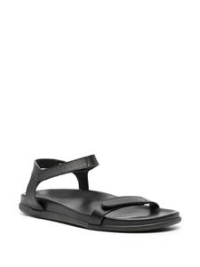 Ancient Greek Sandals Poros touch-strap leather sandals - Zwart