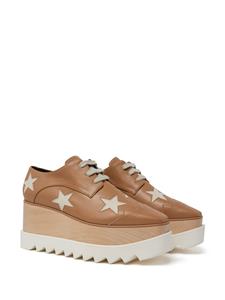 Stella McCartney Elyse Stars platform brogues - Beige