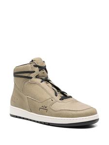 A-COLD-WALL* Luol high-top leather sneakers - Groen