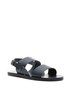 Ancient Greek Sandals Leren sandalen - Blauw