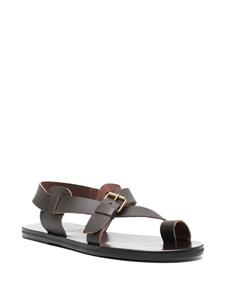 Ancient Greek Sandals Paris leren sandalen - Bruin