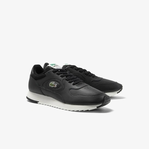 Lacoste La coste linetrack blk/off wht leather 2231 3156