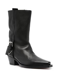 Buttero 55mm leather boots - Zwart