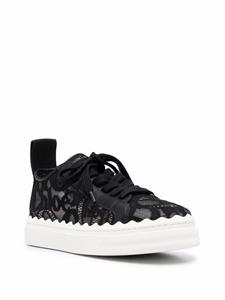 Chloé Lauren low-top sneakers - Zwart