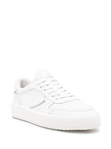 Philippe Model Paris Temple Veau leren sneakers - Wit