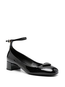 Prada 35mm patent leather pumps - Zwart