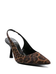 Pierre Hardy Scuba 90mm leopard-printed pumps - Bruin