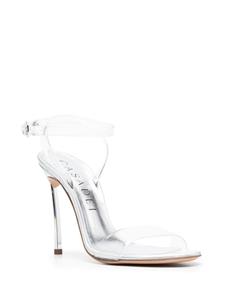 Casadei Semi-doorzichtige sandalen - Grijs