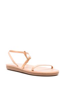 Ancient Greek Sandals Niove leren sandalen - Beige