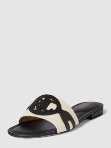 Lauren Ralph Lauren Sandalen met labelbadge, model 'ALEGRA'