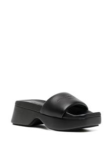 Alexander Wang Slippers met plateauzool - Zwart