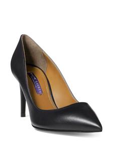 Ralph Lauren Collection Pema leren pumps - Zwart