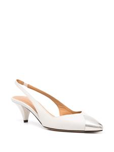 ISABEL MARANT Elina 50mm slingback pumps - Wit