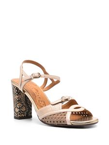 Chie Mihara Bindi 85mm leather sandals - Beige