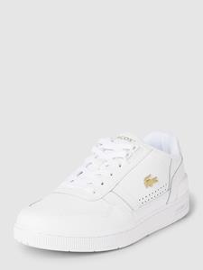 Lacoste Sneakers van leer met labeldetails, model 'CLIP'