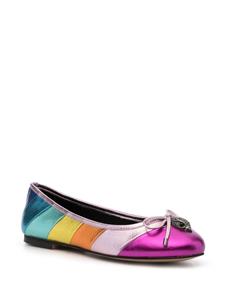 Kurt Geiger London Metallic ballerina's - Roze
