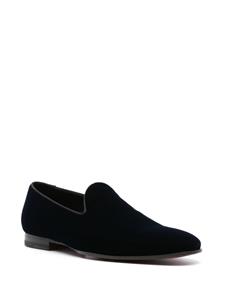 Tagliatore Fluwelen loafers - Blauw