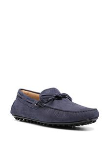 Tod's City loafers met strik - Blauw