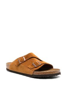 Birkenstock Zürich sandalen met gesp - Bruin