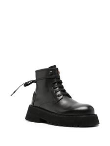 Marsèll 60mm leather lace-up boots - Zwart