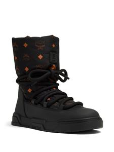 MCM Skyward lace-up boots - Zwart