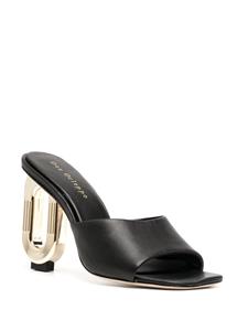Dee Ocleppo Ibiza leren sandalen - Zwart