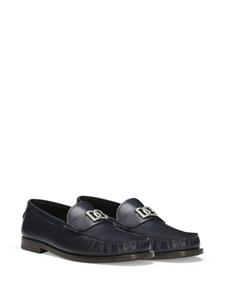 Dolce & Gabbana Loafers met logoplakkaat - Blauw