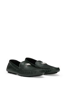 Dolce & Gabbana Loafers met logoplakkaat - Groen