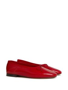 Mansur Gavriel Dream leren ballerina's - Rood