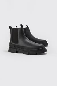 Boohoo Chelsea Boots Met Zool, Black