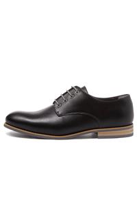 Will's Vegan Store Herren vegan Casual Derbys Schwarz