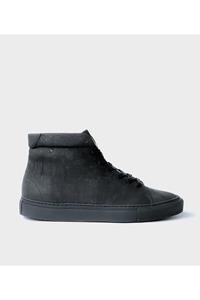 Sydney Brown Herren vegan Turnschuhe Hoch Schwarz