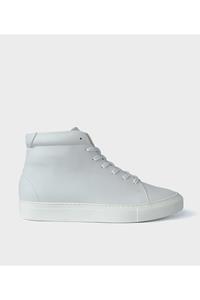 Sydney Brown Herren vegan Sneakers Hoch Weiß