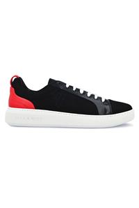 Ella & Witt Herren vegan Nikola Sneaker Schwarz & Rot