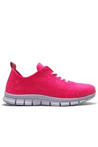 Thies Herren vegan Sneakers Aus Recyceltem Pet Neonpink