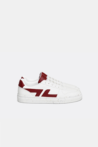 Zèta Herren vegan Sneaker Traubenleder Dunkelrot