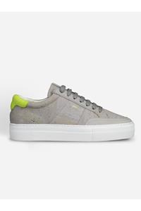 QURC Herren vegan Sneakers Fragment Low Sg Tennis Grau