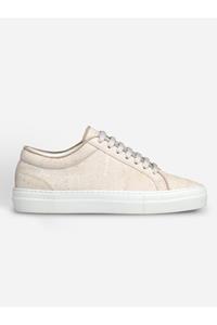 QURC Herren vegan Sneakers Marmorweiß Essential Cream