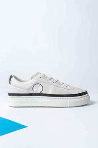 Komrads Herren vegan Sneakers Apls Maça Low Schwarz Und Weiß