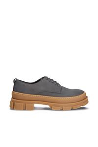 Nae Herren vegan Sport Derby Schuhe Arum Grau