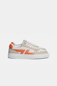Zèta Herren vegan Turnschuhe Alpha A2 Orange