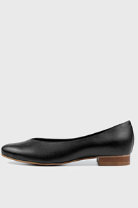 BOHEMA Damen vegan Ballerinas Pina Schwarz